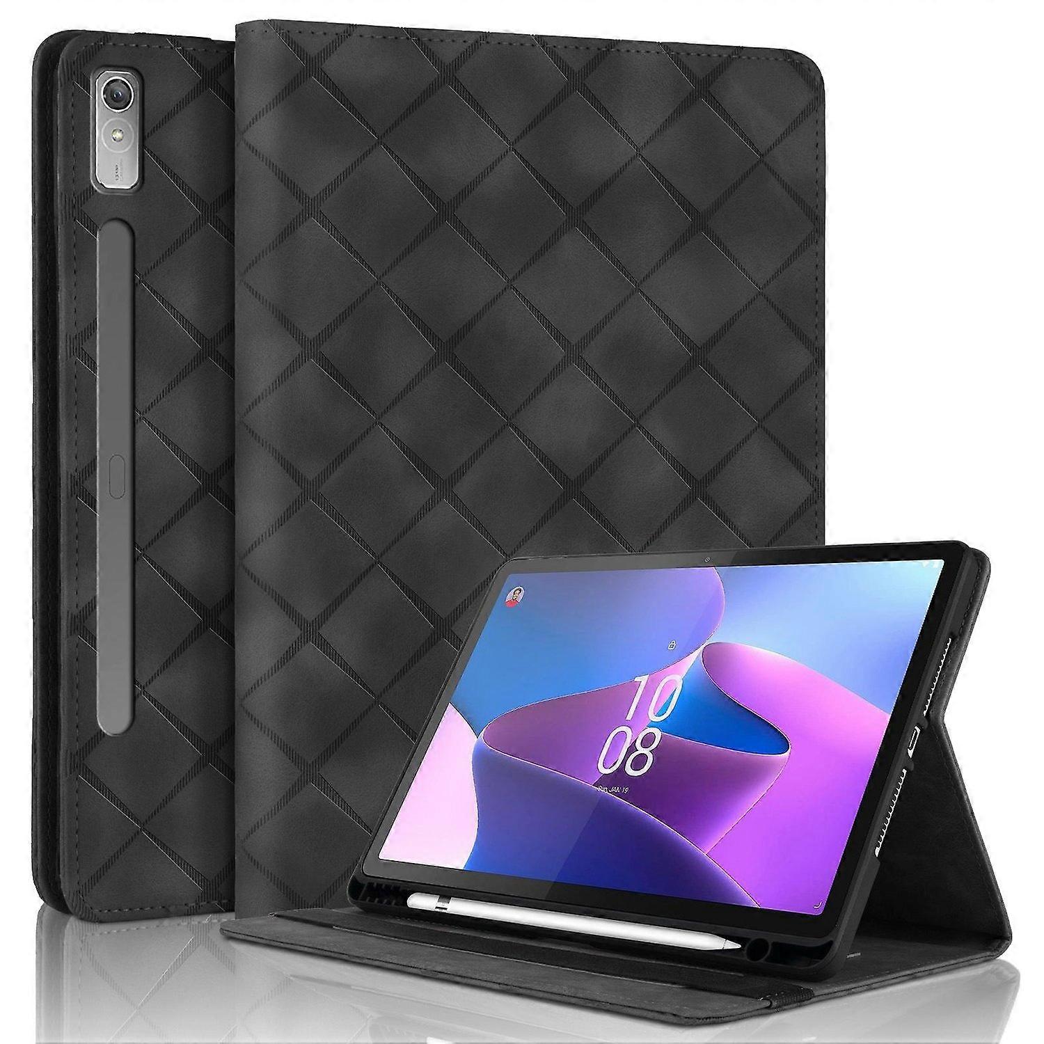 Embossed PU Case For Lenovo Xiaoxin Pad Pro 12.7 2023 / P12