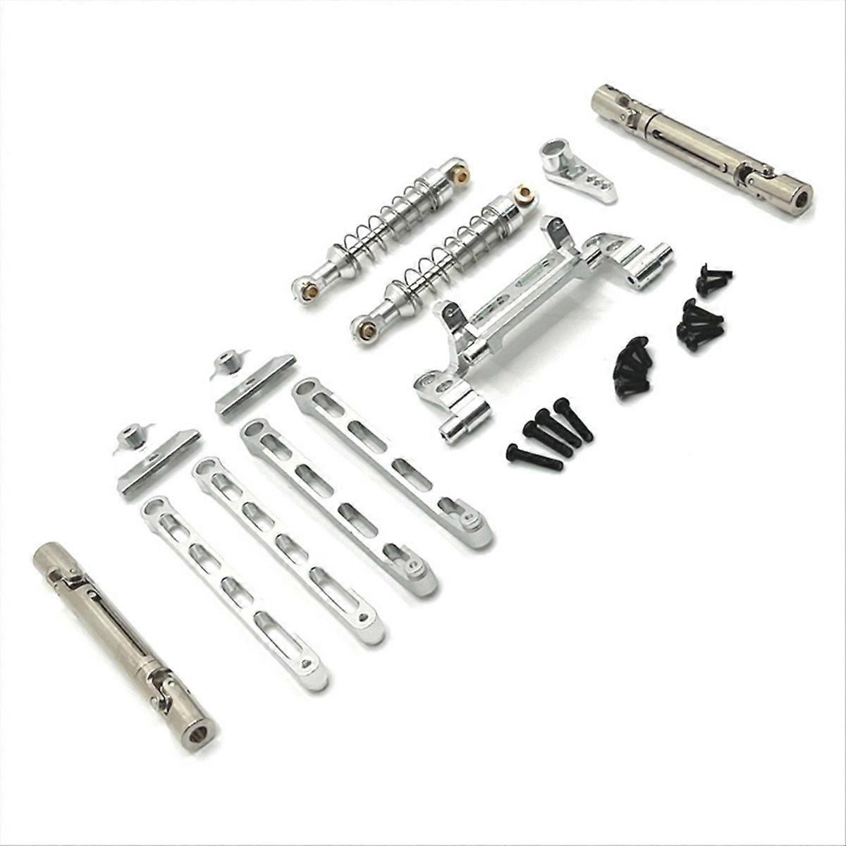 Pull Rod Set for MNMODEL 1/12 MN82 LC79 MN78, Silver