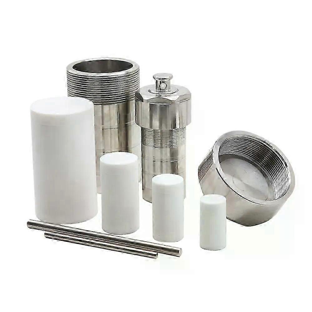25ml/50ml/100ml Hydrothermal Autoclave Reactor 304 Stainless Steel Polytetrafluoroethylene Lined For Lab Hydrothermal Process