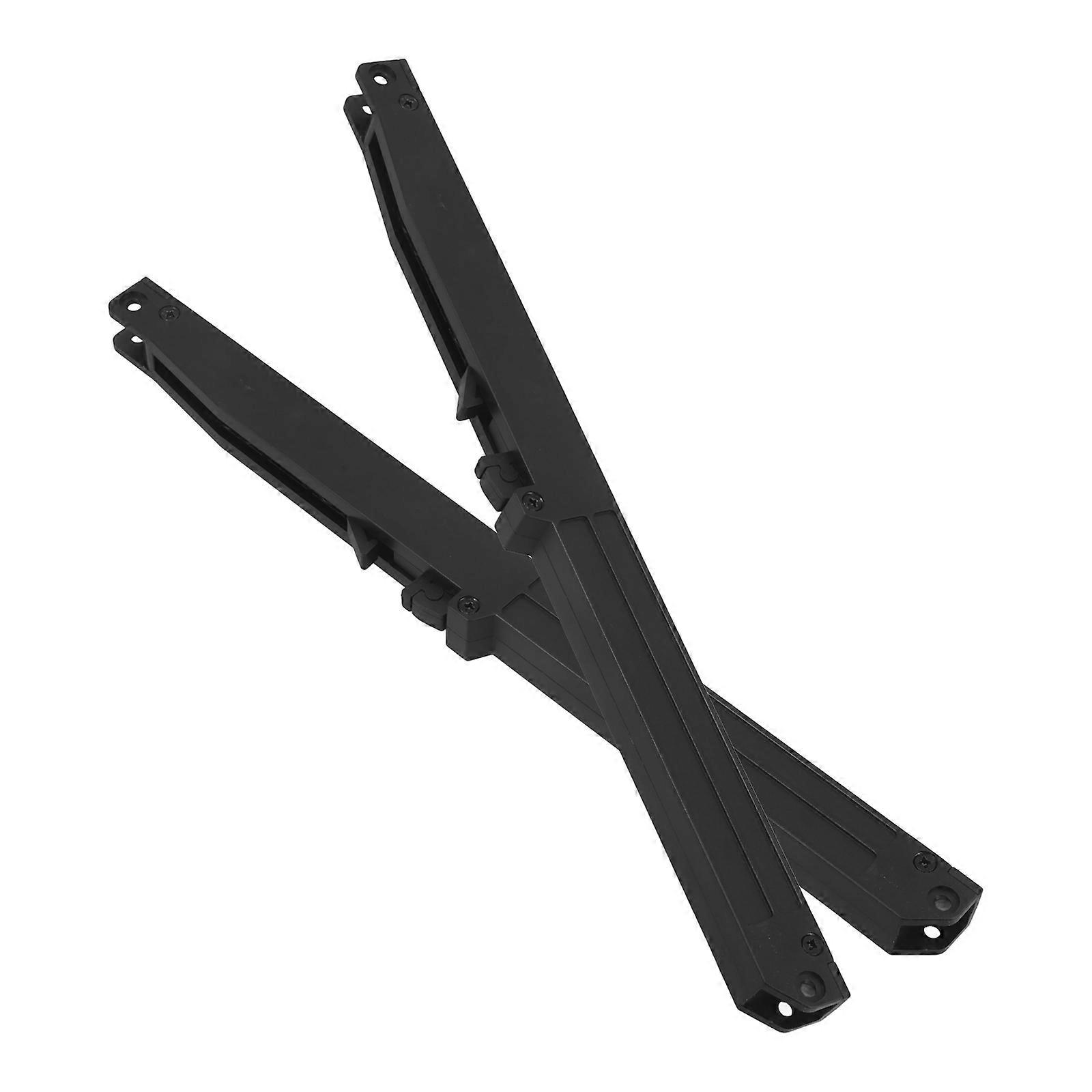 2 Stück Scheunentor-Schließmechanismus Federpufferdämpfer Upgarded Lochfreie Version Schiebetür Verstellbare Türstopper (Schwarz)