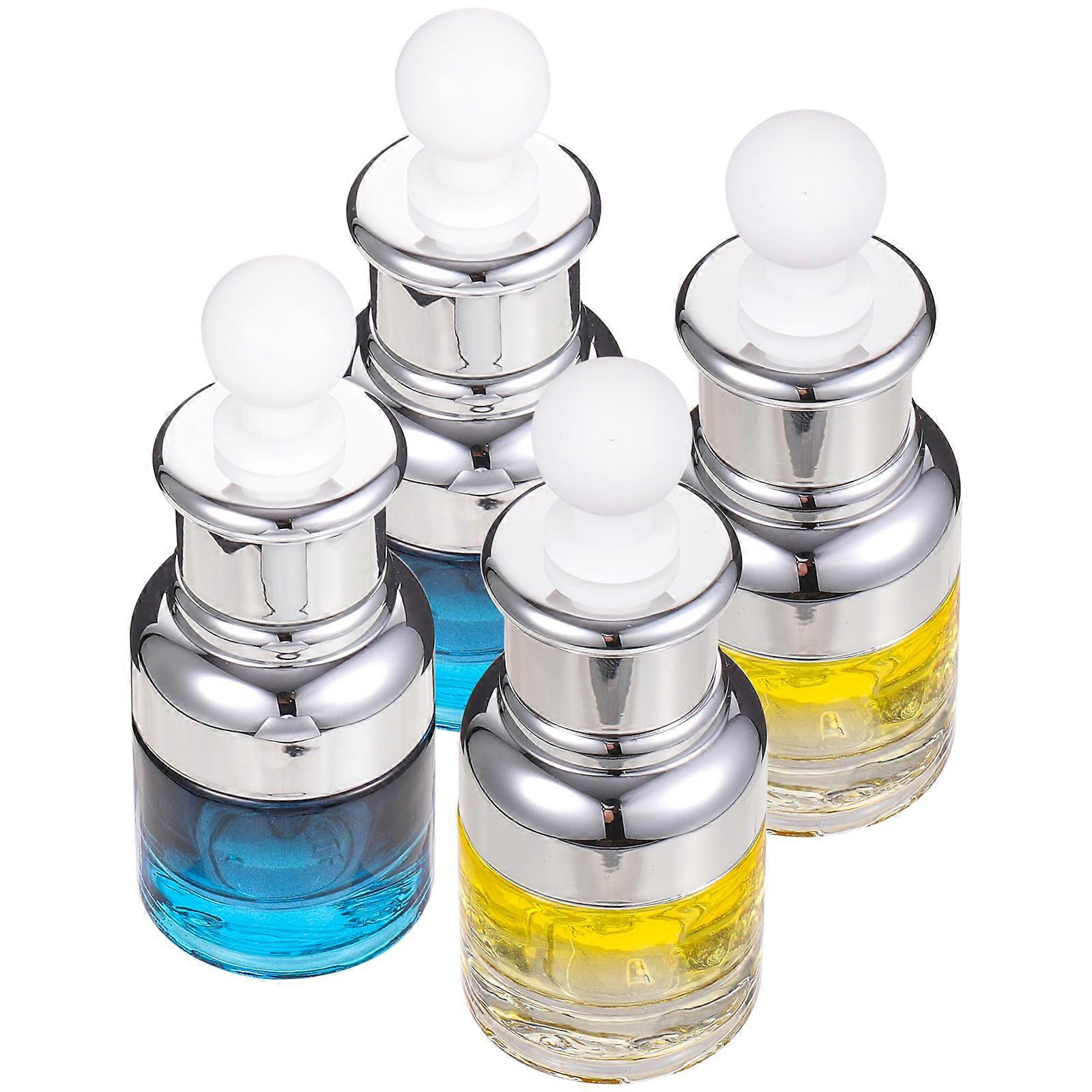 12Pcs Portable Dropper Bottles Glass for Storage Multi-Function Essential Oil
