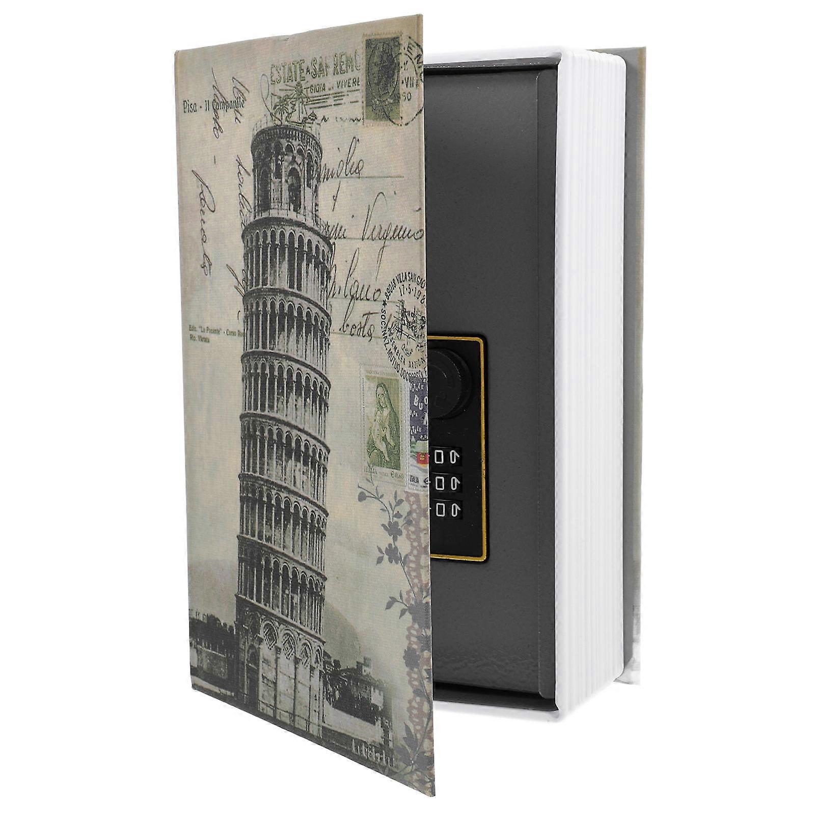 Box Book Style for Storage Use Metal Paper