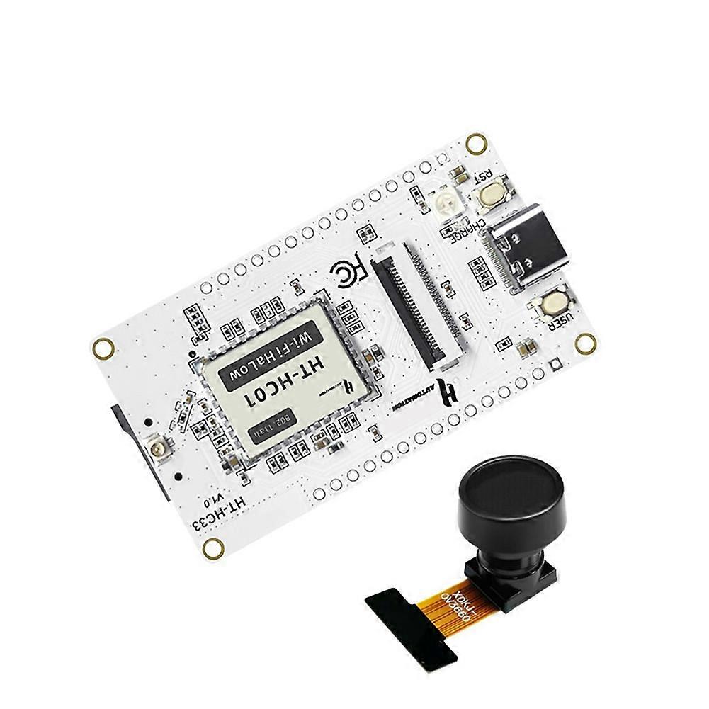 Meshtastic ESP32-S3 Wi-Fi HaLow Module Development Board Test Board WiFi + Bluetooth 200MP Camera Module HC33 120+°