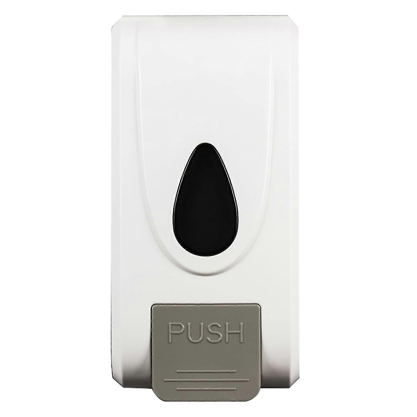 1000ml Wall Mounted Soap Dispenser with Refillable Hand Sanitizer Option for Bathroom or Public Use