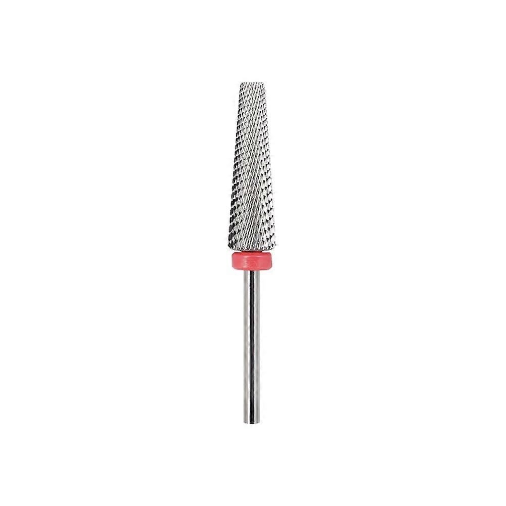 5 in 1 Long Nail Drill Bit for Gel Removal Manicure Pedicure with Two Way Rotation Precision Tip