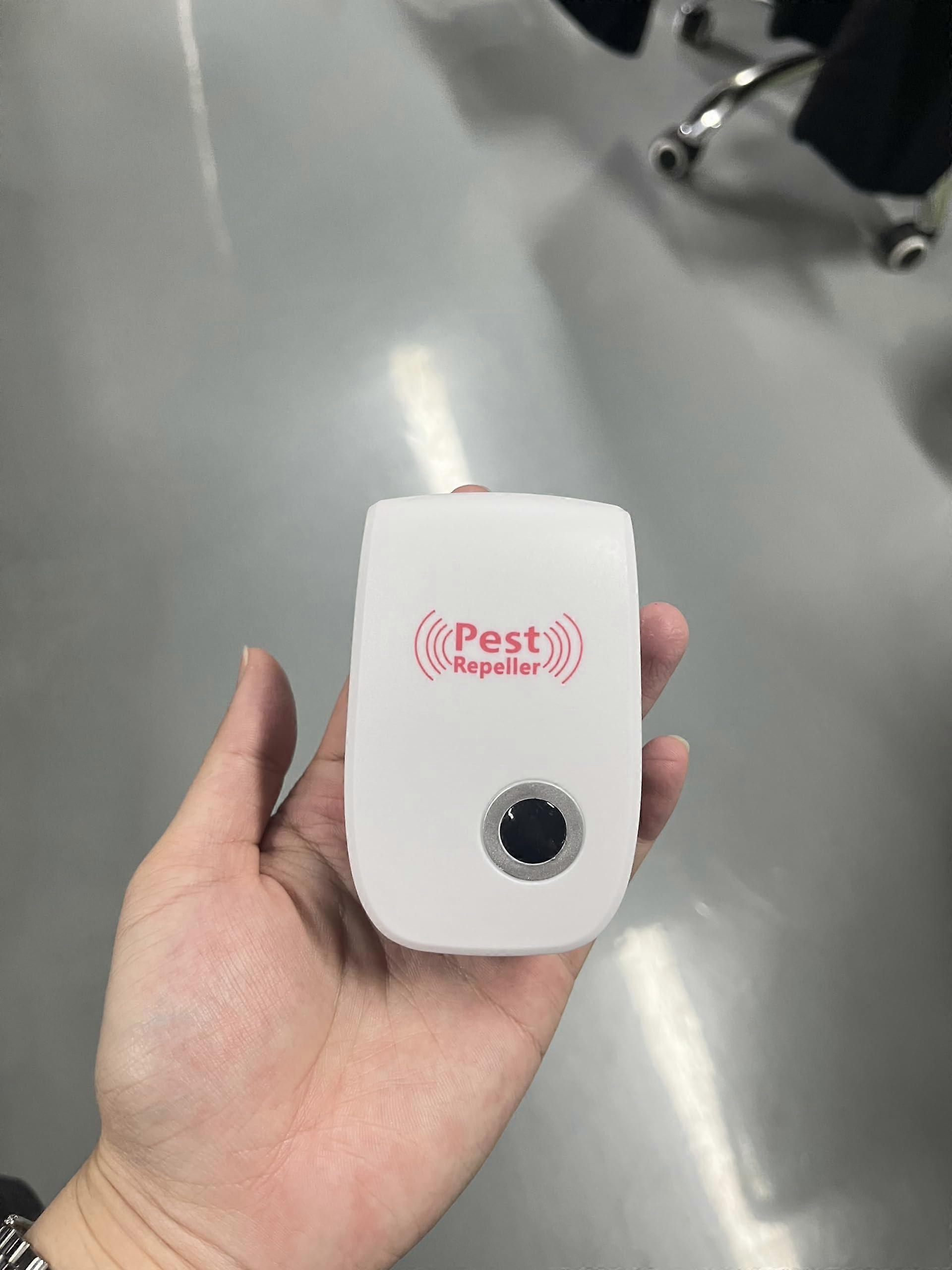 10 Pack Ultrasonic Pest Repeller with Advanced Conversion, 1200sqft Coverage, Safe Indoor Rodent Control