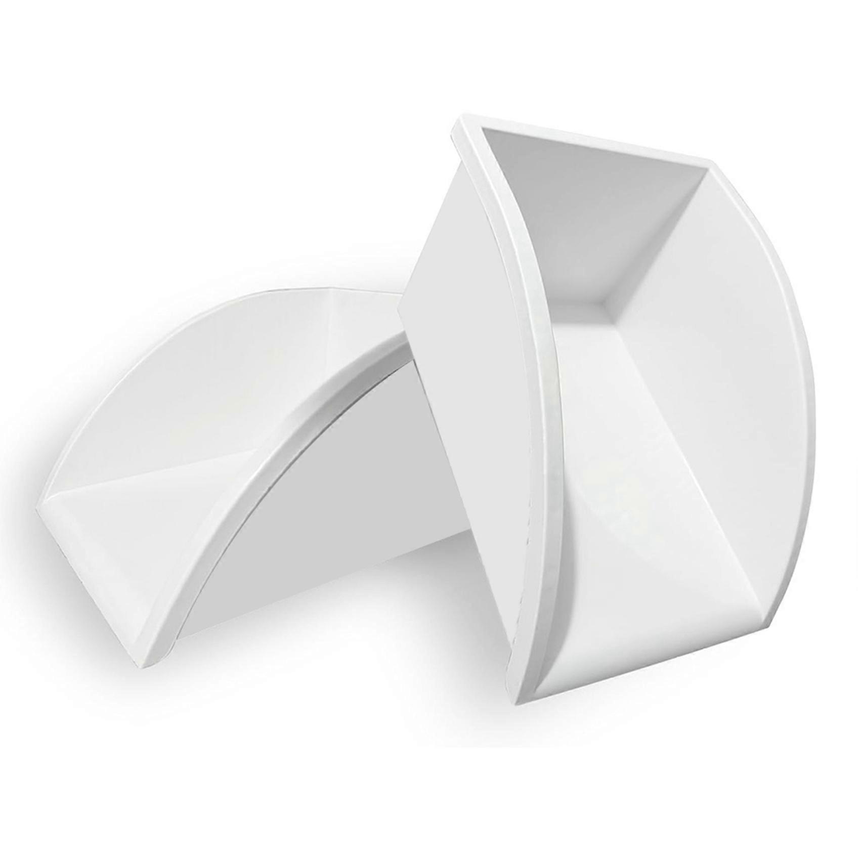 2 Pcs Rain Gutter Downspout Splash Blocks,Splash Blocks for Gutters Downspouts, Protecting Drainage on House