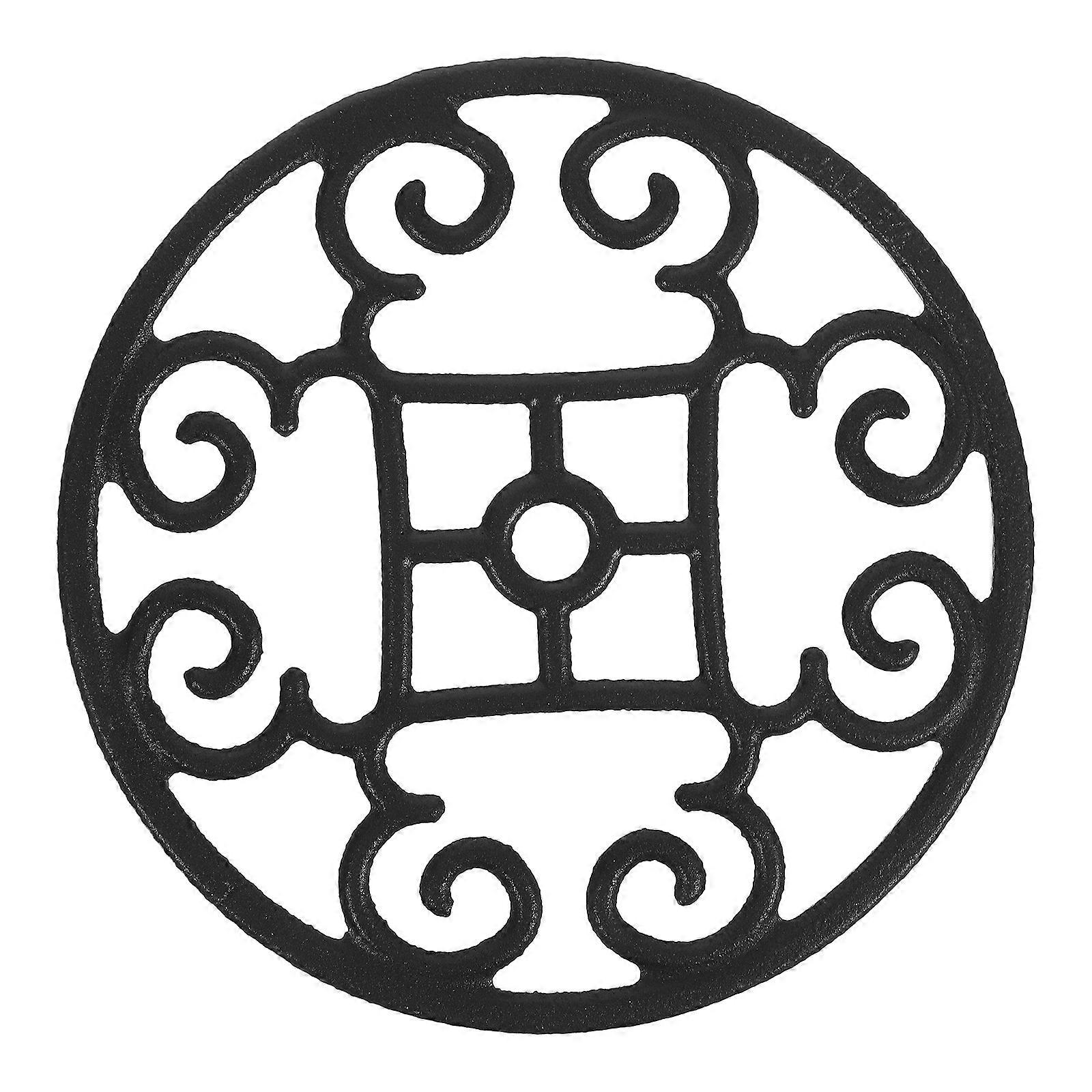 Pot Rack Cast Iron Trivet for Wok Support on Gas Stove