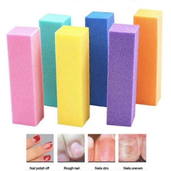 10 pcs Buffer file / nail file for polishing and filing Green