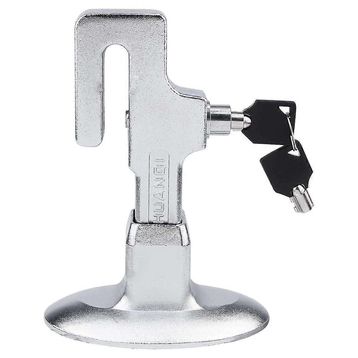 Car Pedal Lock Anti Theft Universal Brake and Clutch Security for Cars Trucks SUVs Silver