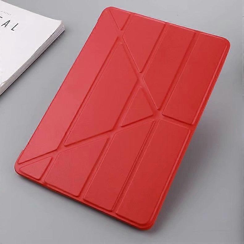 Case For Ipad Mini6/mini7 2024/2021 Red Transformers Full Silicone Leather
