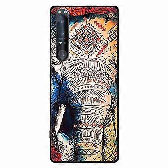 Para Sony Xperia 1 IV 5G Capa de Impressão de Padrão Soft TPU Capa de Celular
