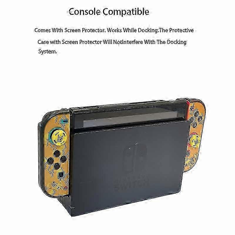 Dockable Case For Nintendo Switches - Protective Case For Nintendo Switches And Game Console Controllers