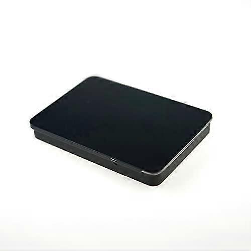 Midnight Black Child Resistant Tin Box with Airtight Seal, Pocket Size Metal Storage Container, 12 Pack