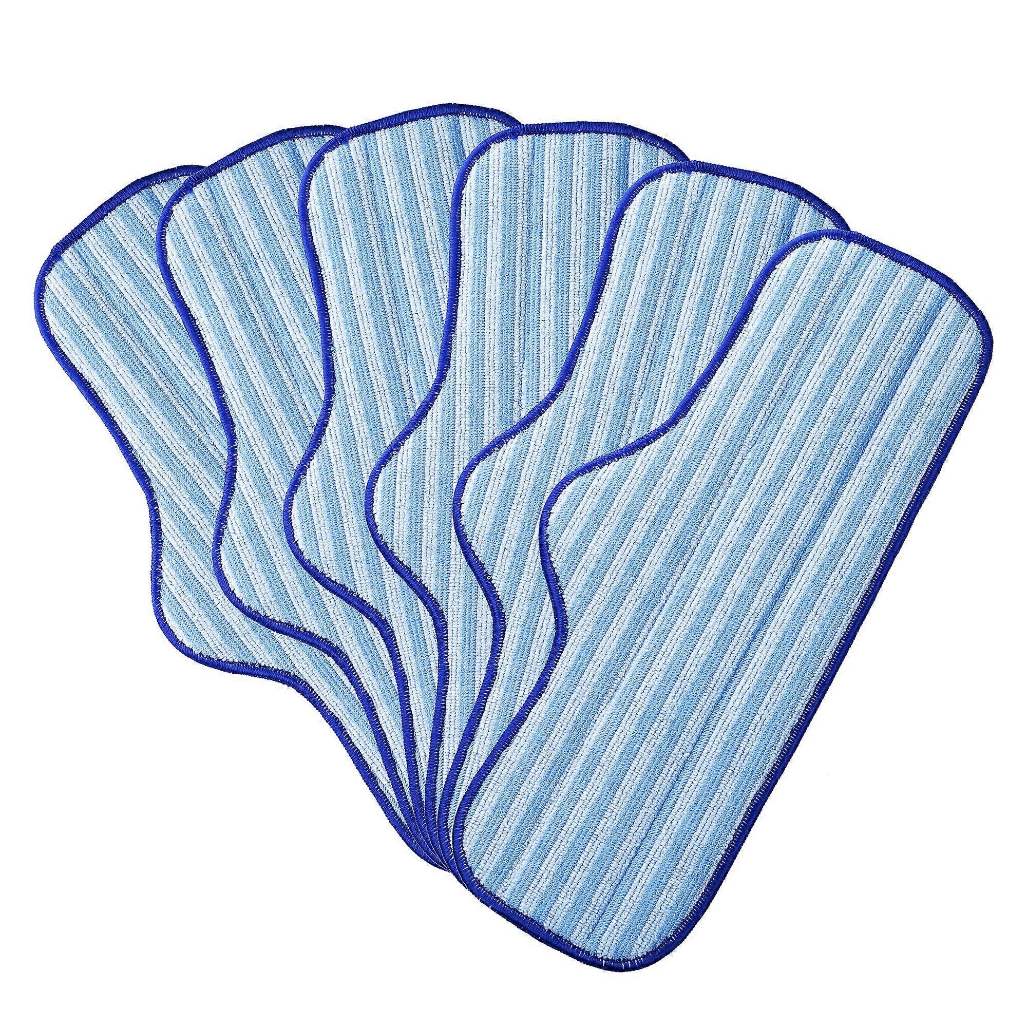 6PCS Steam Mop Replacement Pads for NB282C,  Reusable Microfiber with TripleLayer Absorption
