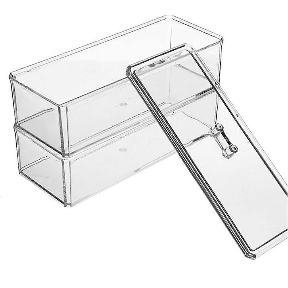 Candy Storage Box Transparent Storage Box for Jewelry Organization