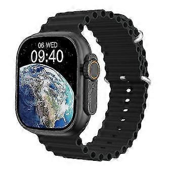 Reloj inteligente Ultra 9 para hombre, con GPS, NFC, deportivo, pantalla HD de 2,2 pulgadas, IP68, resistente al agua, Bluetooth, llamadas y asistente de voz, 25-26