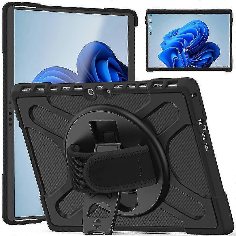 2025 Microsoft Surface Pro 10/11 Case - 13 inch , Rugged Case with Kickstand and Hand Strap