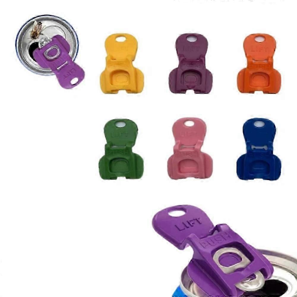 Easy Tab Opener & Drink Protector,6/12/24pcs Plastic Jar Openers Tool for Beer