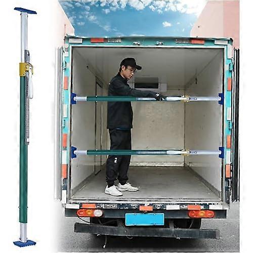 Heavy Duty Adjustable Cargo Bar with Secure Locking System for Pickup Trucks Vans and Trailers 7.48.6ft