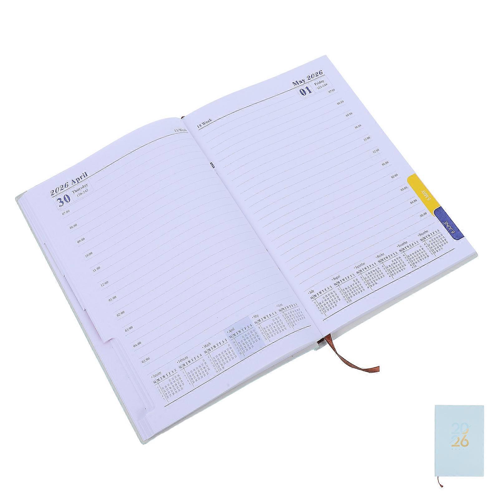 Task Notebook 3Pcs A5 Faux Planner for Work and Meetings