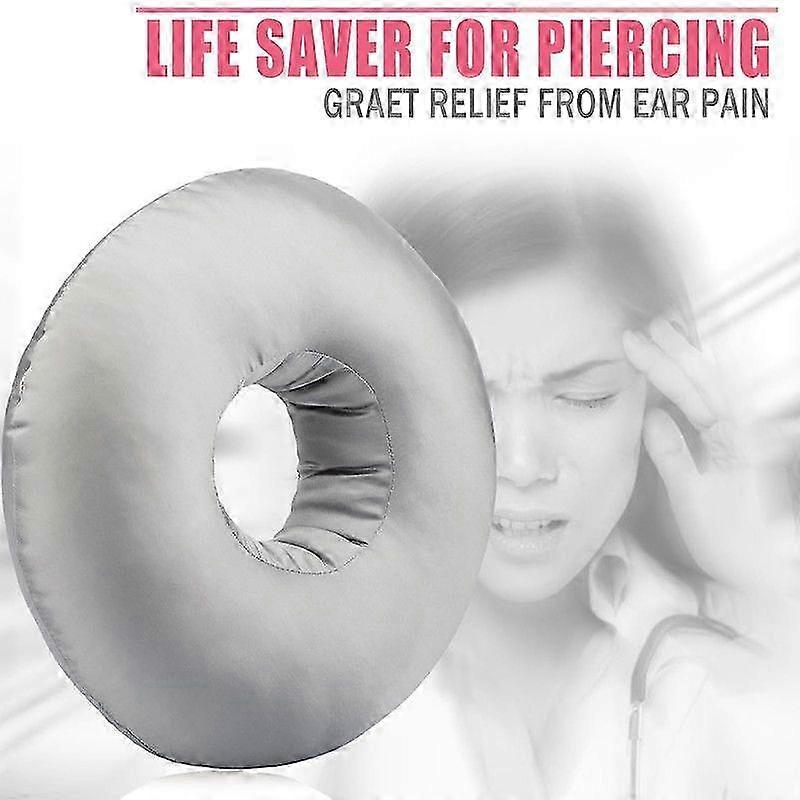 Satin Ear Piercing Pillow Side Sleepers Silky Piercing Pillows