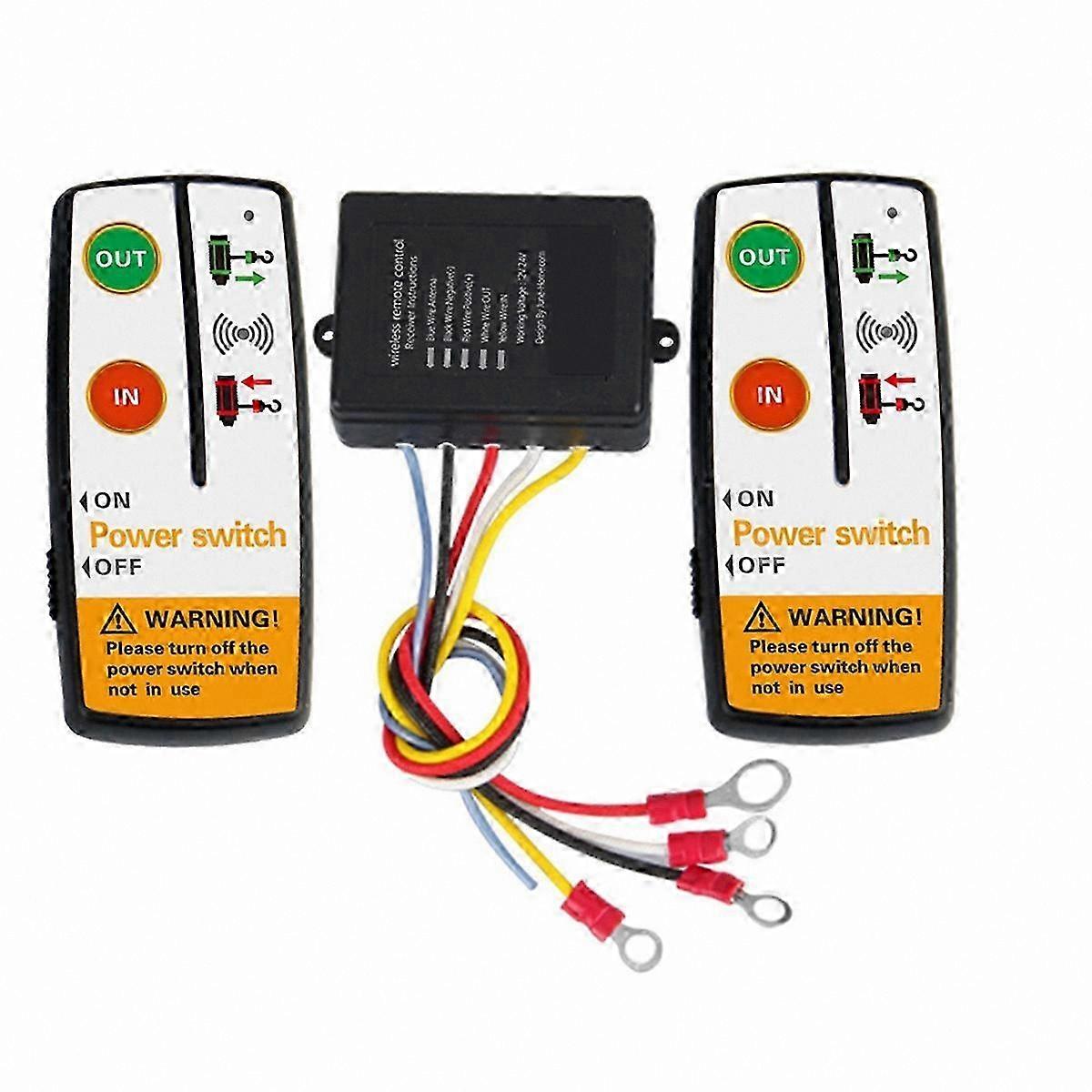 Wireless Remote Control Kit for Electric Winch ATV SUV Truck Universal