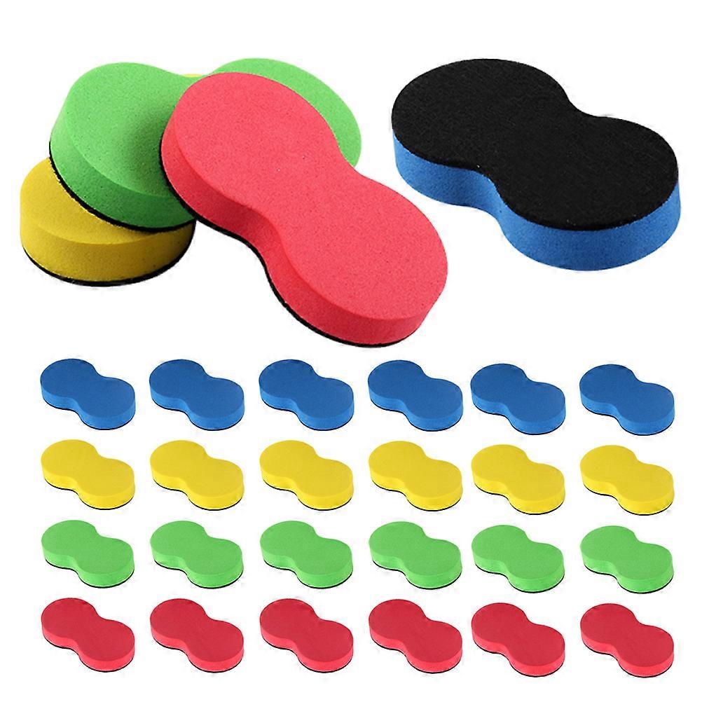 Dry Erase Board Erasers Peanut Shape for Whiteboard Cleaning 240Pcs Set