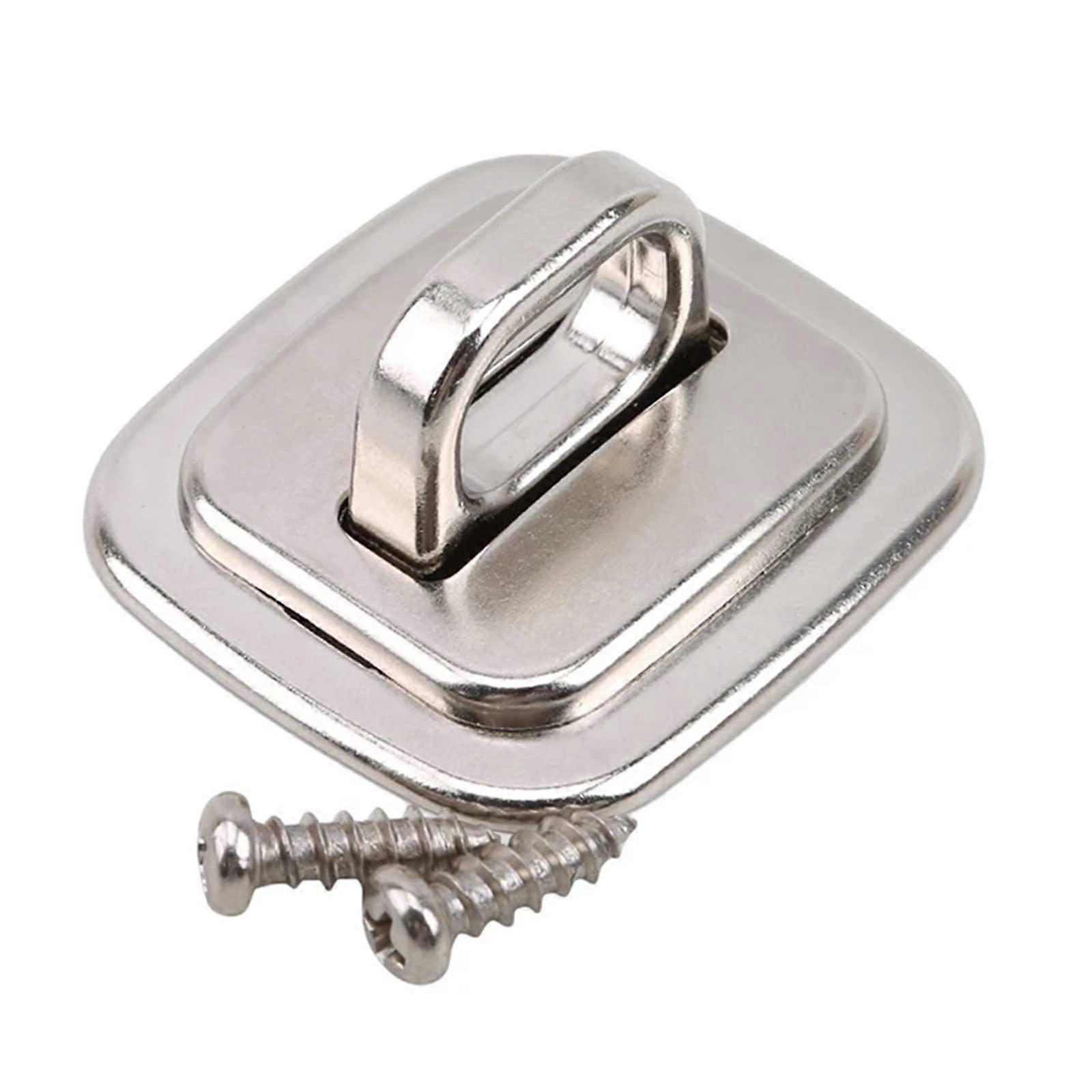 Laptop Security Lock Base Plate with Cable Lock Hole, Metal AntiTheft Mount for Desk Installation