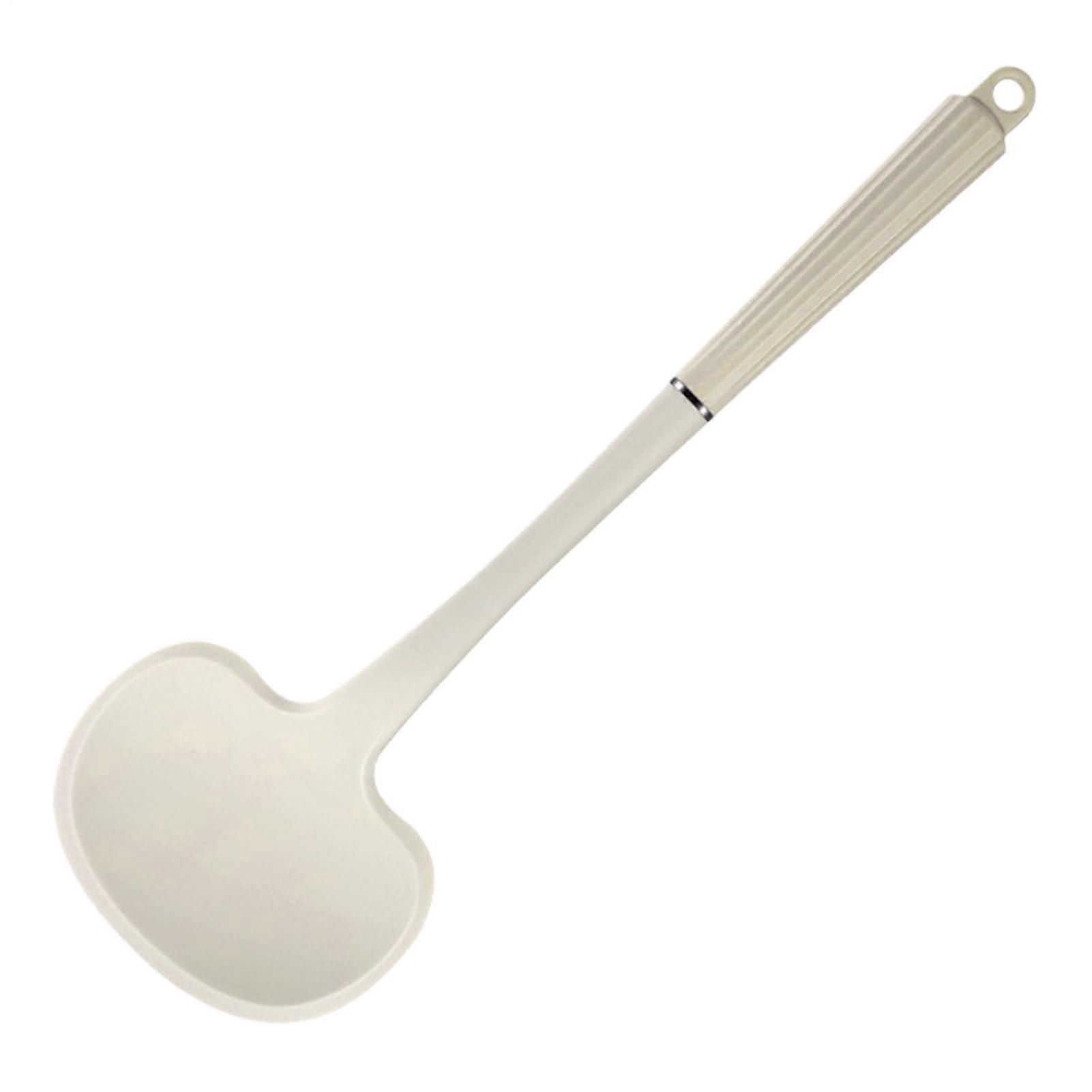 Silicone Spatula Spoon with Ergonomic Grip, Heat Resistant NonStick Kitchen Tool for Baking and Cooking