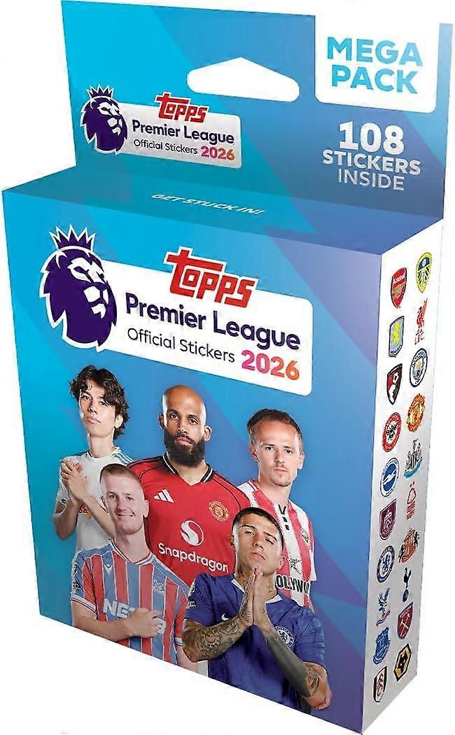 Topps Premier League 2026 Stickers Mega Pack