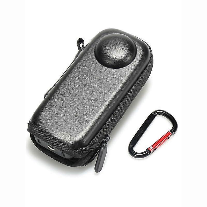 Waterproof Hard Shell Shockproof Travel Case for Insta360 X5 Action Camera  Black