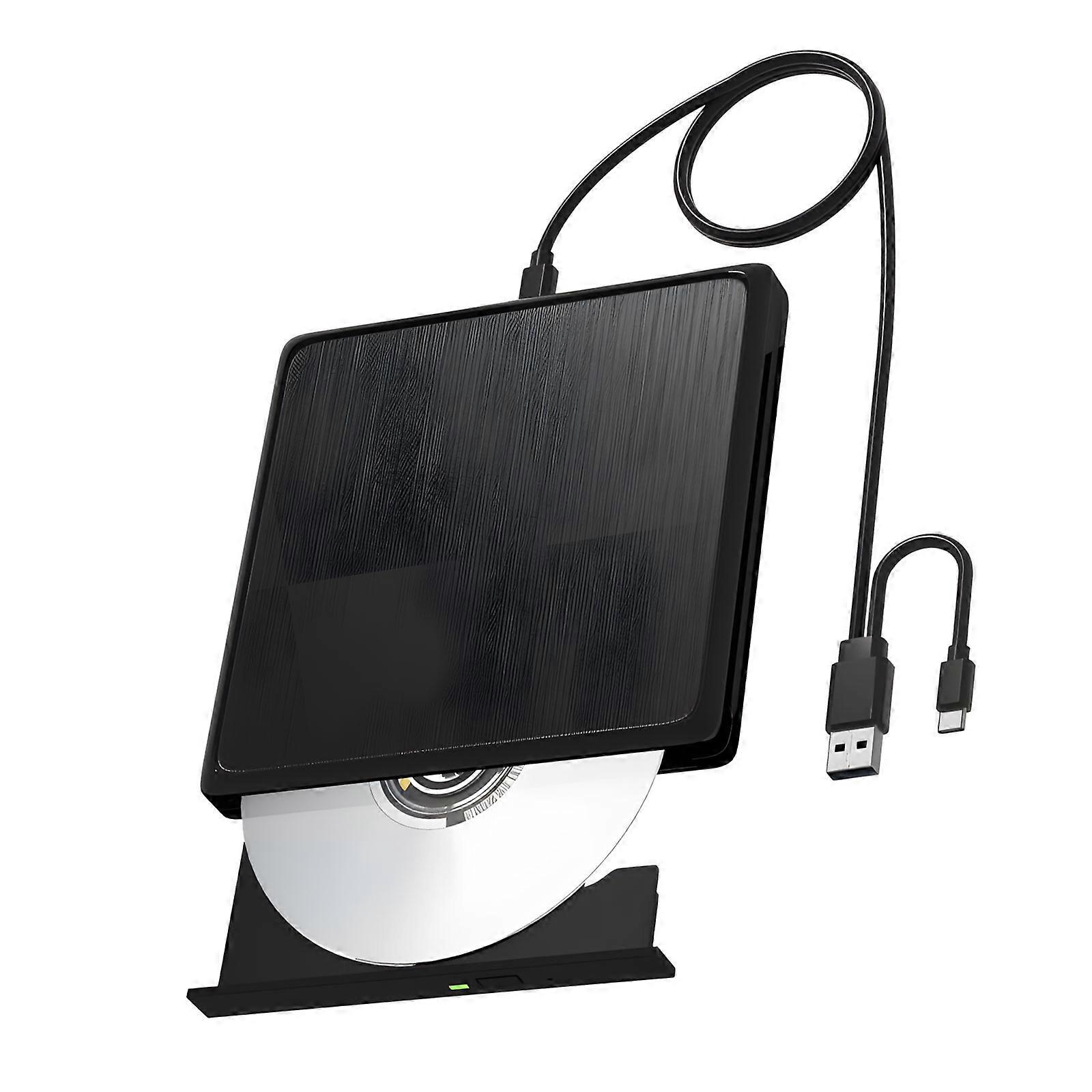 Extreme thin External Storage Device USB C And Standard Port For Desktops Quick Installation Multicolor