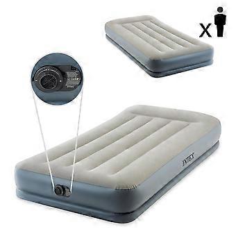 Intex luchtbed - met ingebouwde pomp - 199 x 91 x 30 cm
