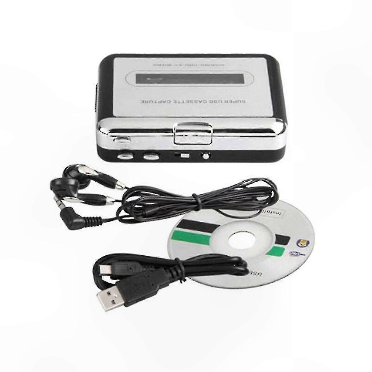 USB Cassette Player with MP3 Conversion and o Capture Functionality