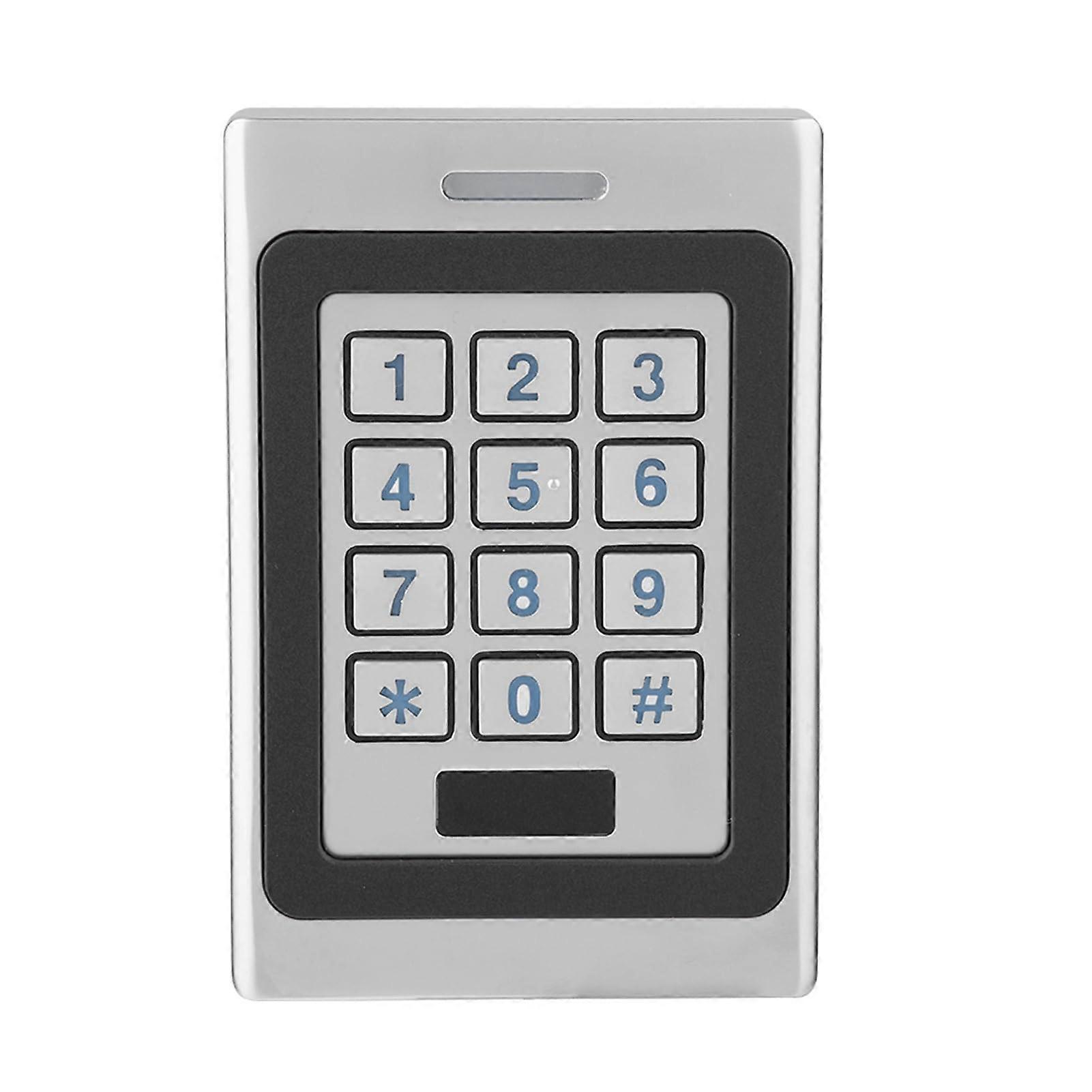 Door Access Control System with Keypad and Card Entry, IP67 Waterproof, Dual Authentication Modes