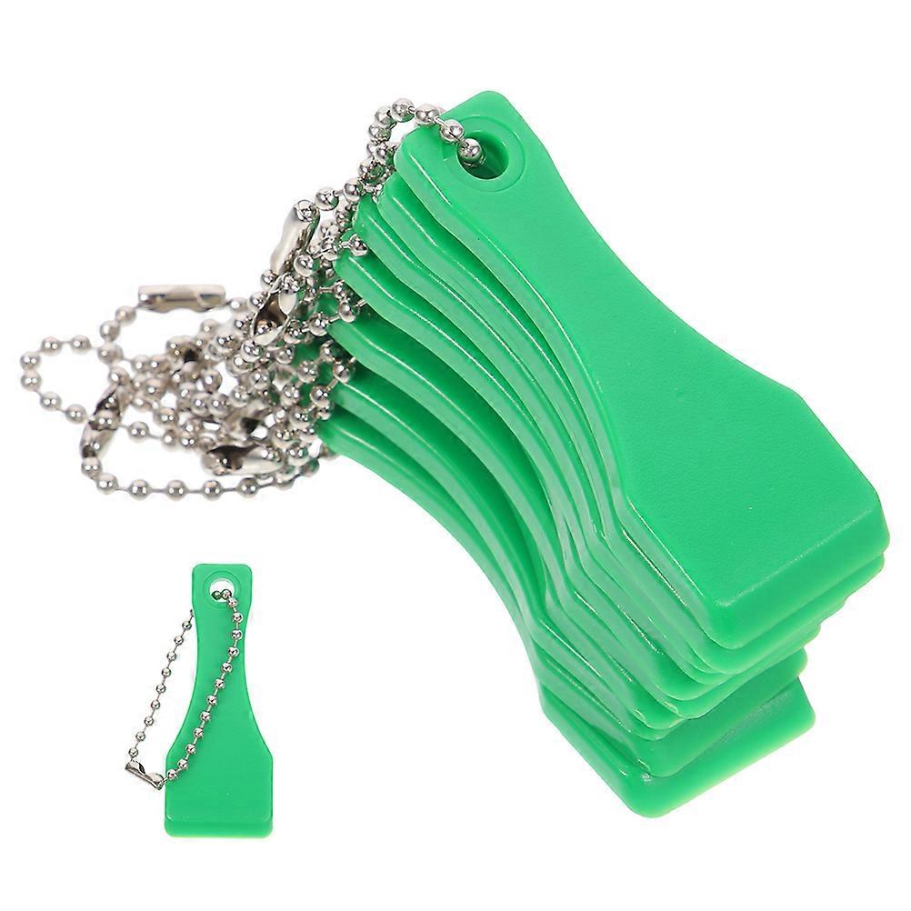 Green Scratcher Tool Plastic for Tickets 20Pcs Set