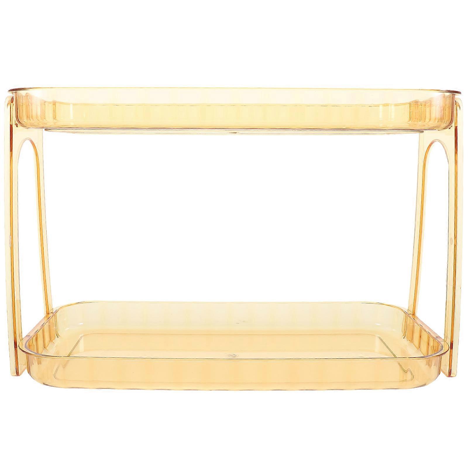 Bathroom Organizer Storage Box for Cosmetics Chocolate Pet