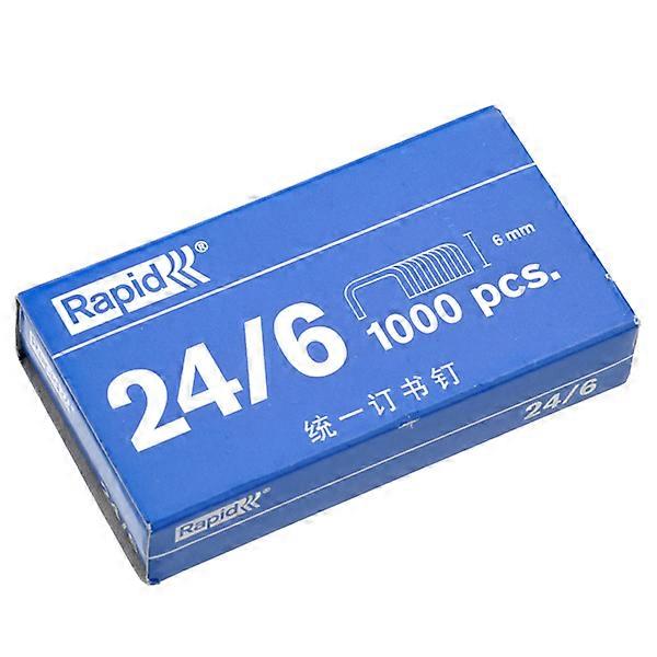 Galvanized Staples Nail 1000Pcs Set Silver Color