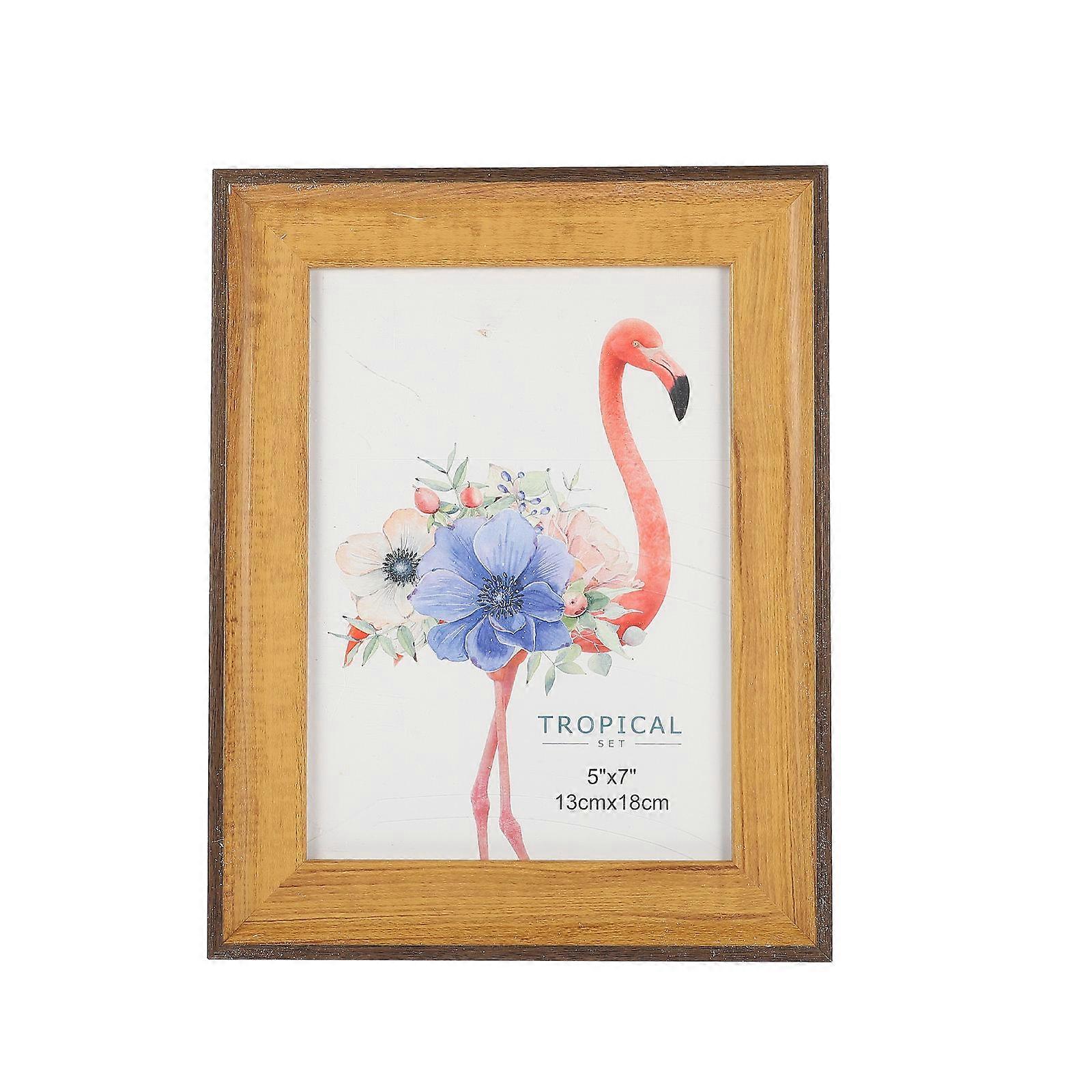 Farmhouse Photo Frames for Office Display Photos Rectangular Shape Assorted Color Practical Function 1Set