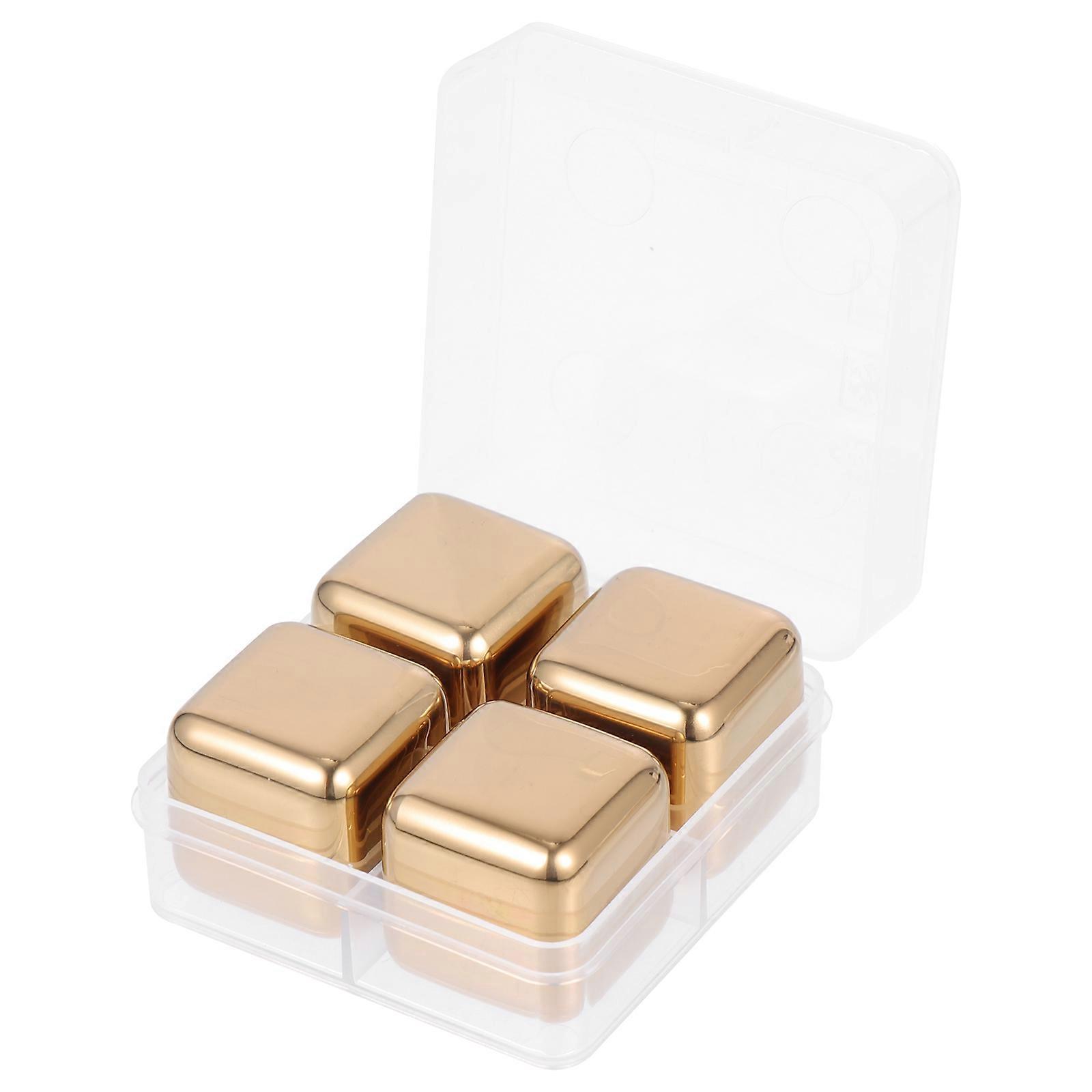 Stainless Ice Cube Set for Cooling Drinks 1Set Multi-Use Reusable