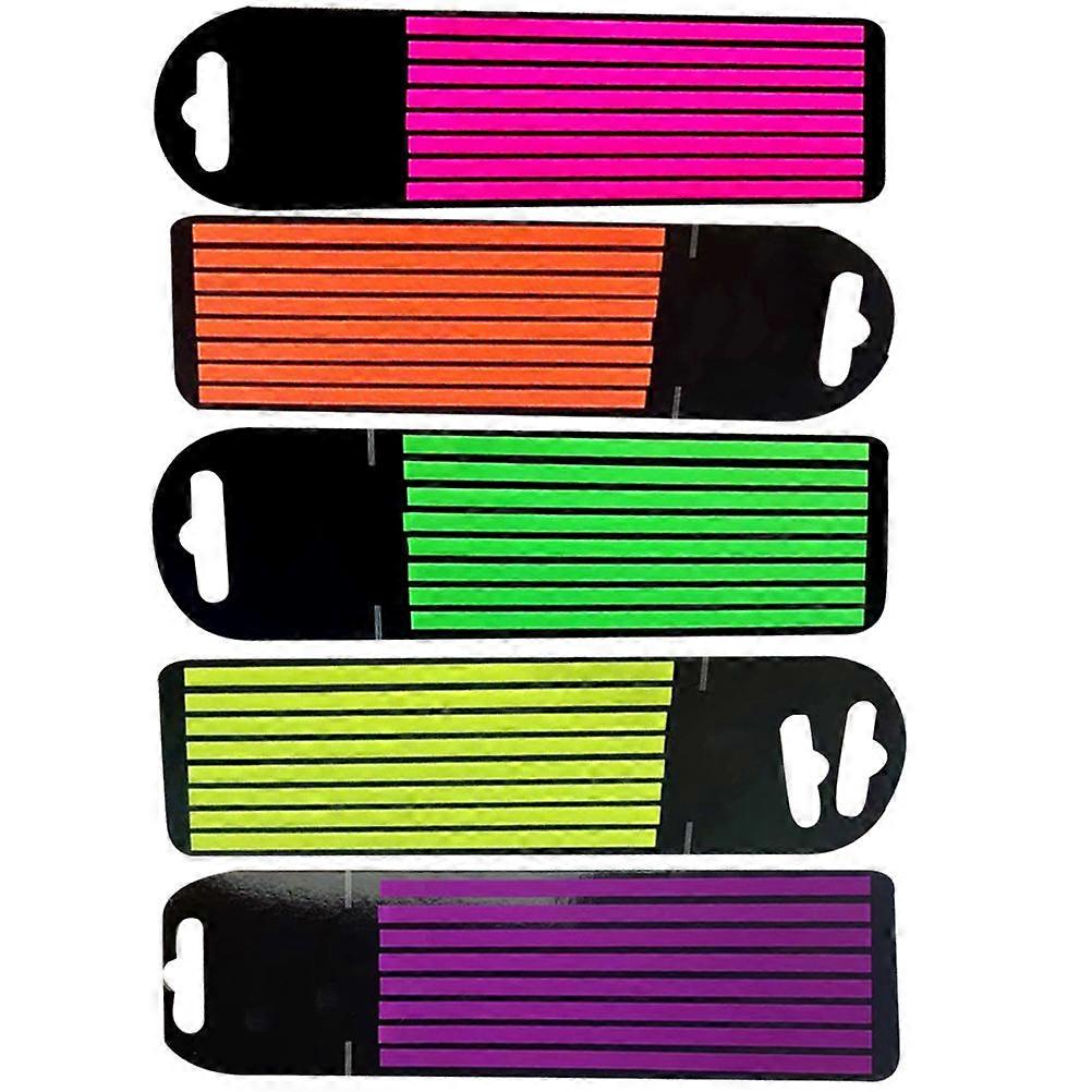 Professional Reading Strips Page Marker for Writing Use 25 Sheets Assorted Colors