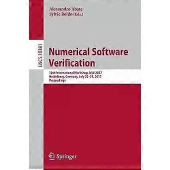Numerical Software Verification 10th International Workshop Nsv 2017 Heide - Springer Nature B.V