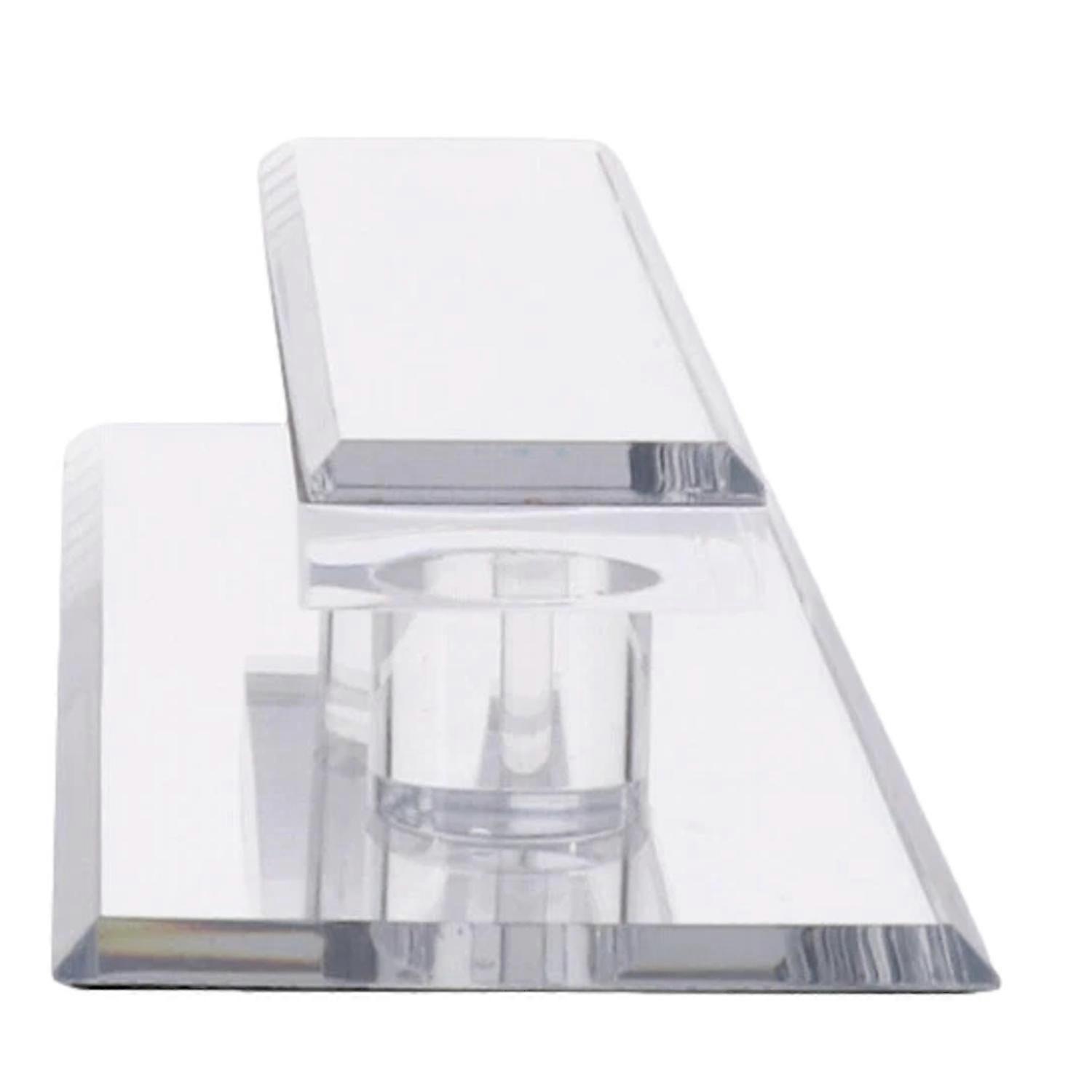 Crl Clear Acrylic Large Stick-on Mirror Pull Handle