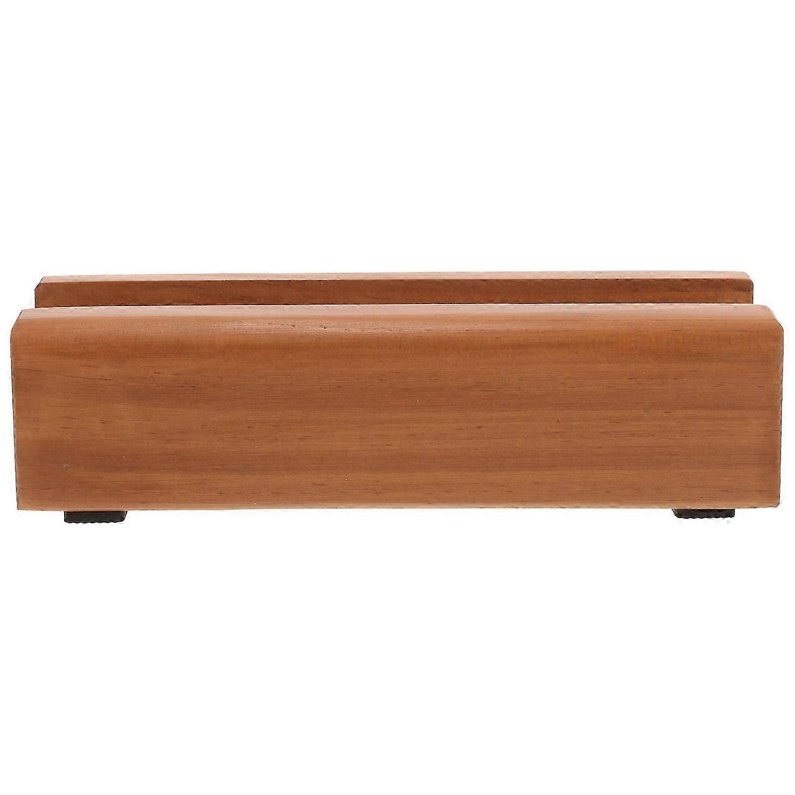 Floor Mirror Stand Support Rectangular Solid Wood for Interior Design 1Pcs25.00X8.00X6.50CMBrownMAX01 BF