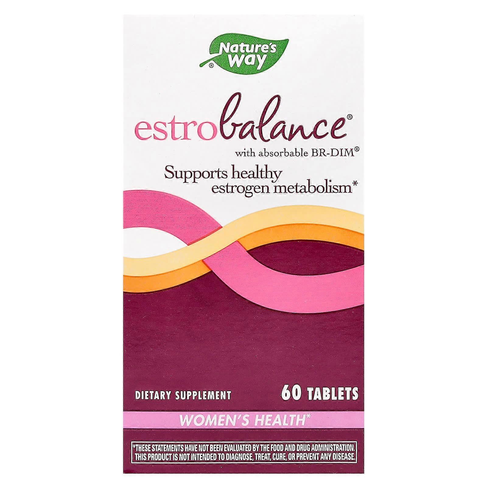 Nature's Way, EstroBalance with Absorbable BR-DIM , 60 Tablets
