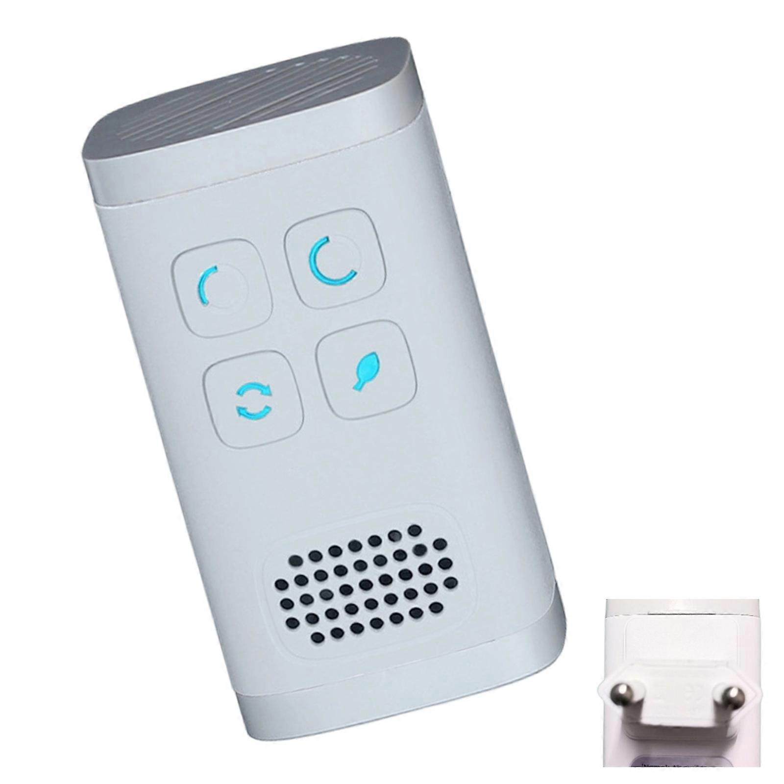 Multiple Mode Air Purifiers Utilizing Negative Ions Air Ionizer Low Noise For Air Cleaning Without Filters  Gray