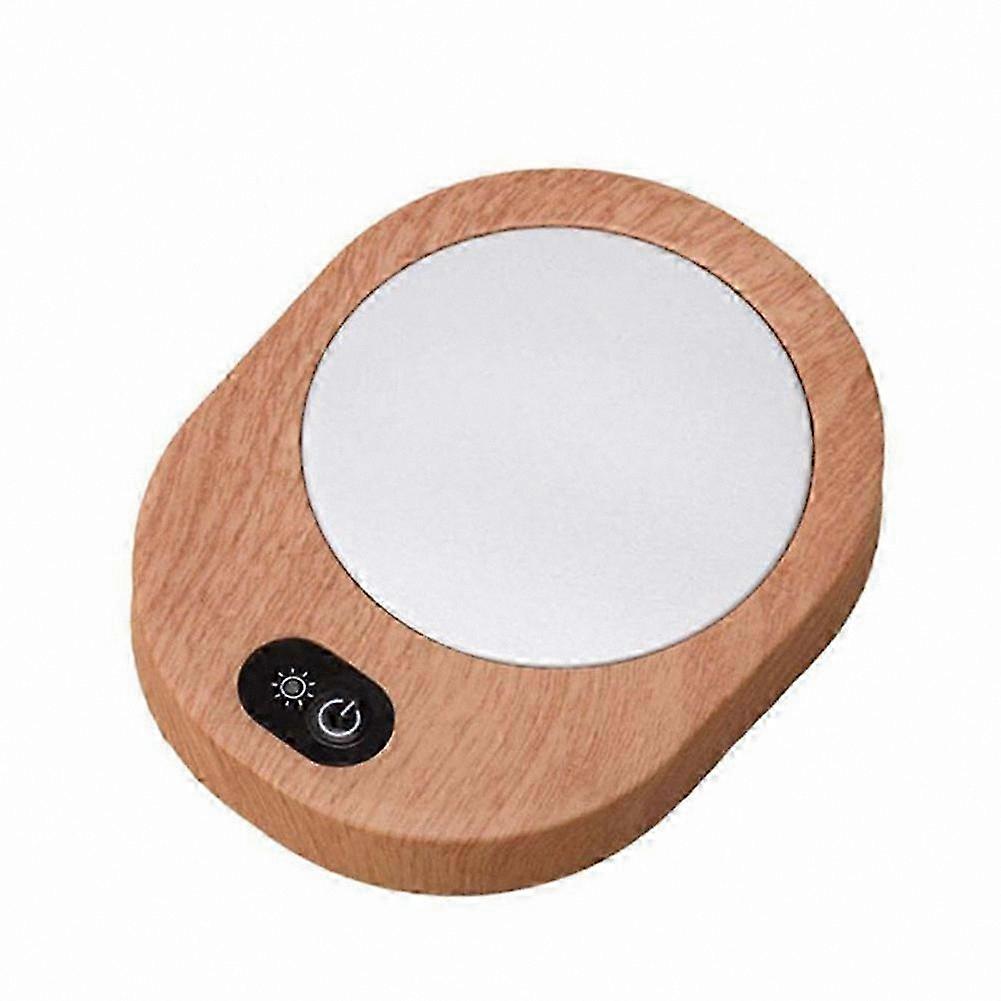 Self-Stirring Mug with USB Rechargeable Base, Ideal for Coffee, Tea, and Milk, Includes Heated Coaster Functionality
