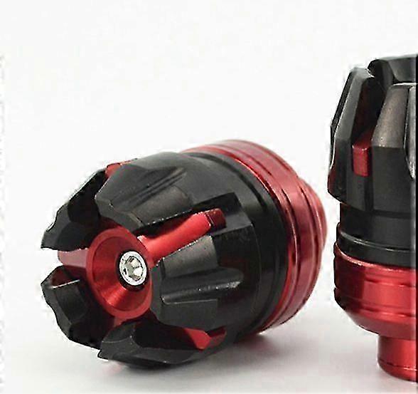 Axle nut red modify
