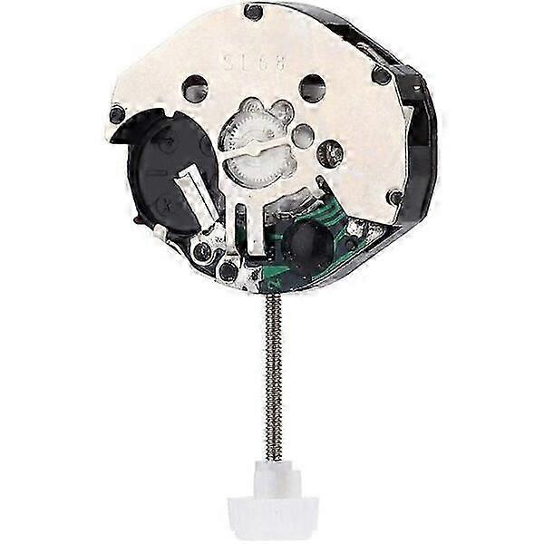 Quartz clock movement, 5pcs SL68, black metal model